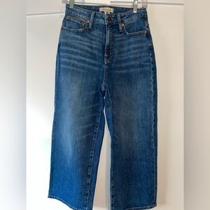 Madewell wide leg jeans